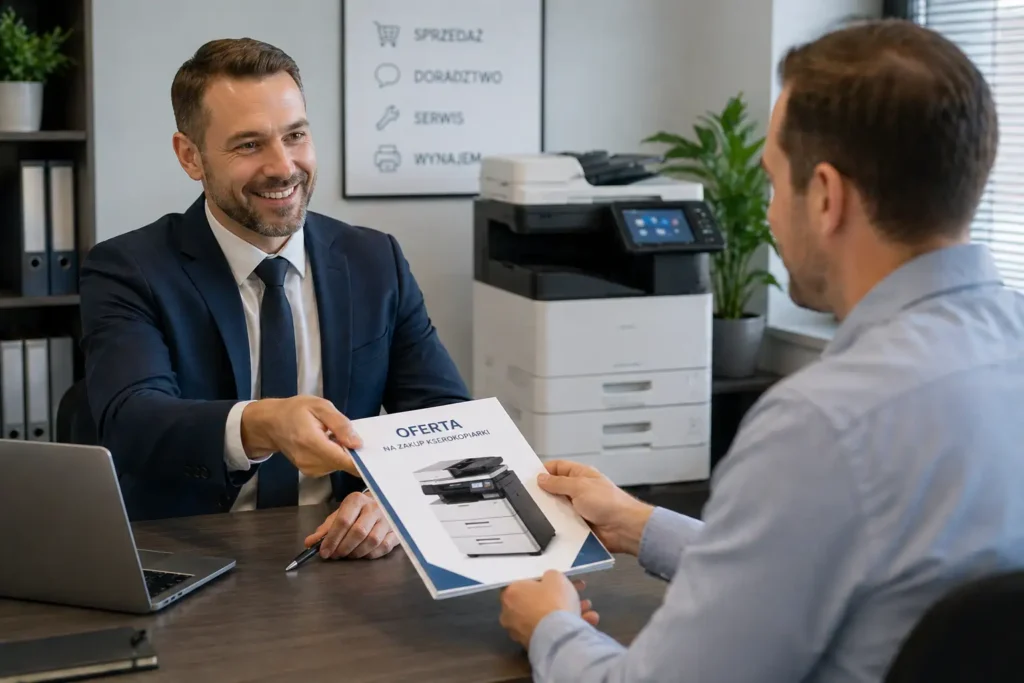 oferta sprzedaż kserokopiarki