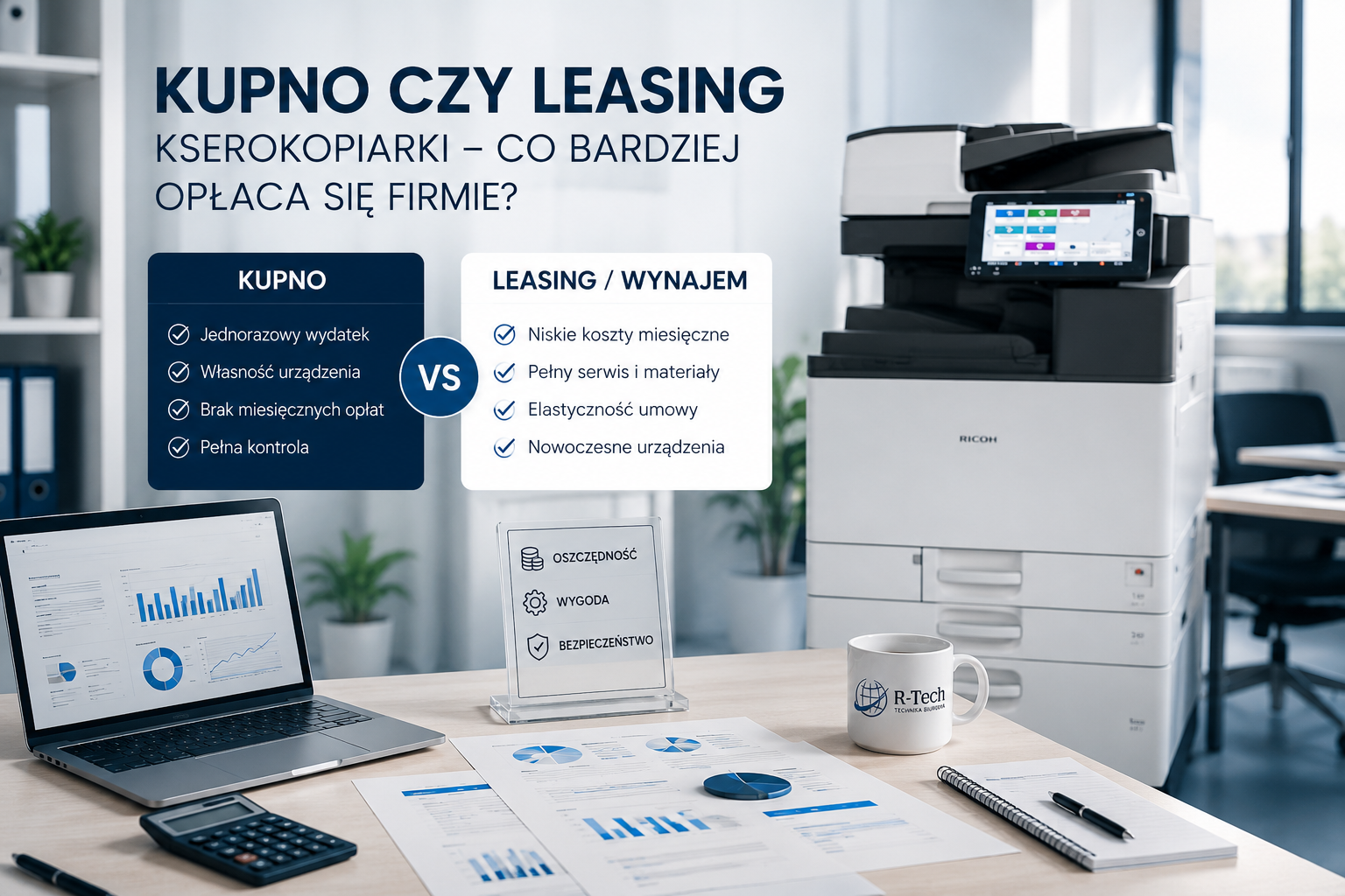 zakup czy leasing kserokopiarki