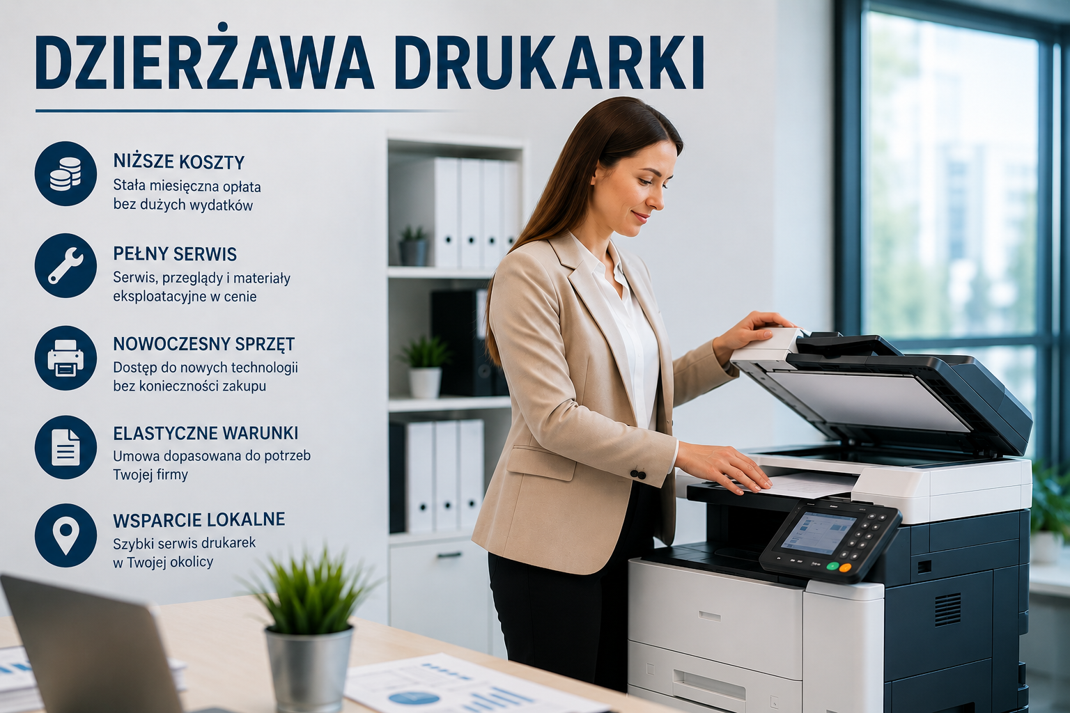 dzierżawa drukarki Płock