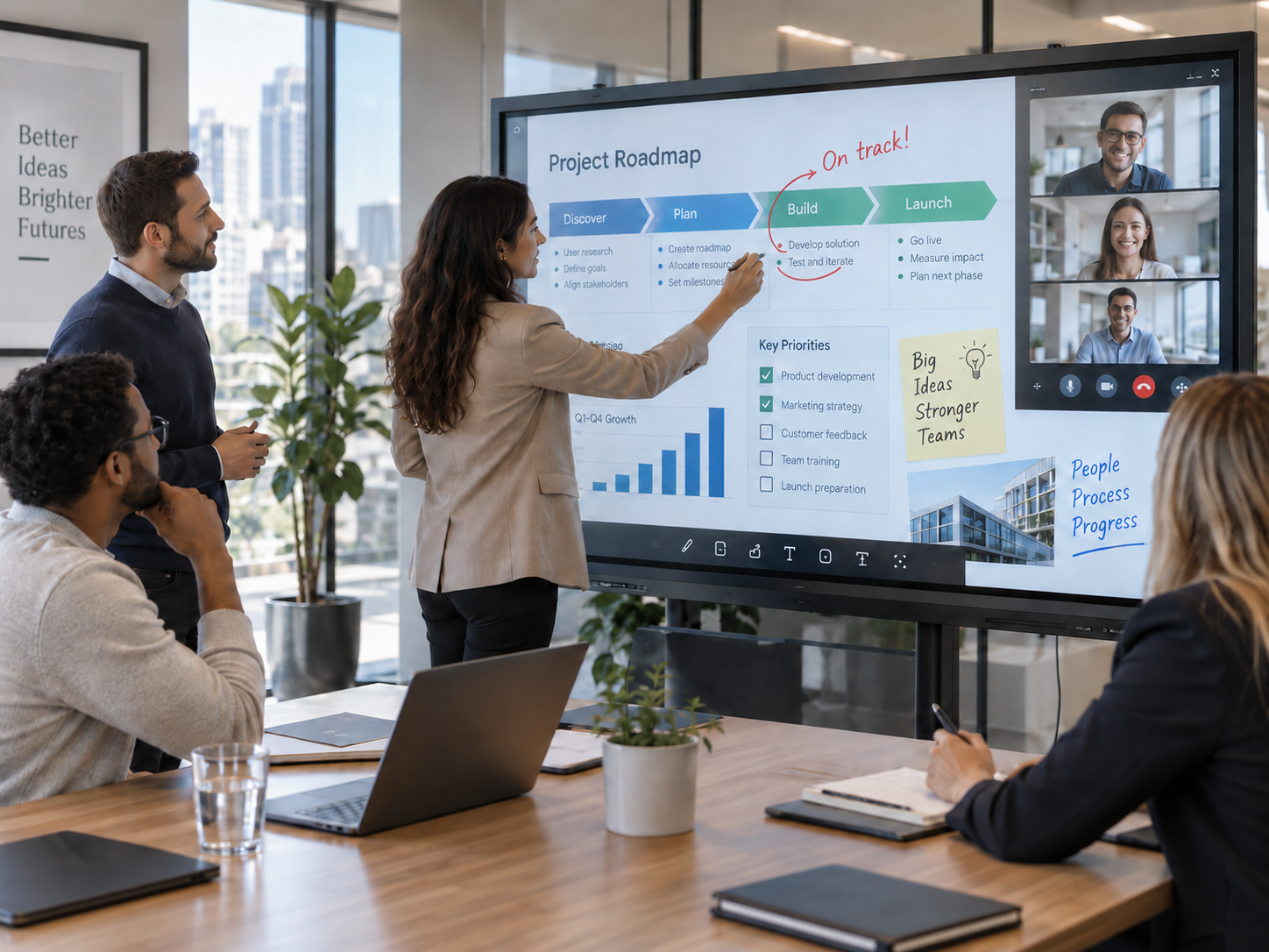 monitor interaktywny serwis